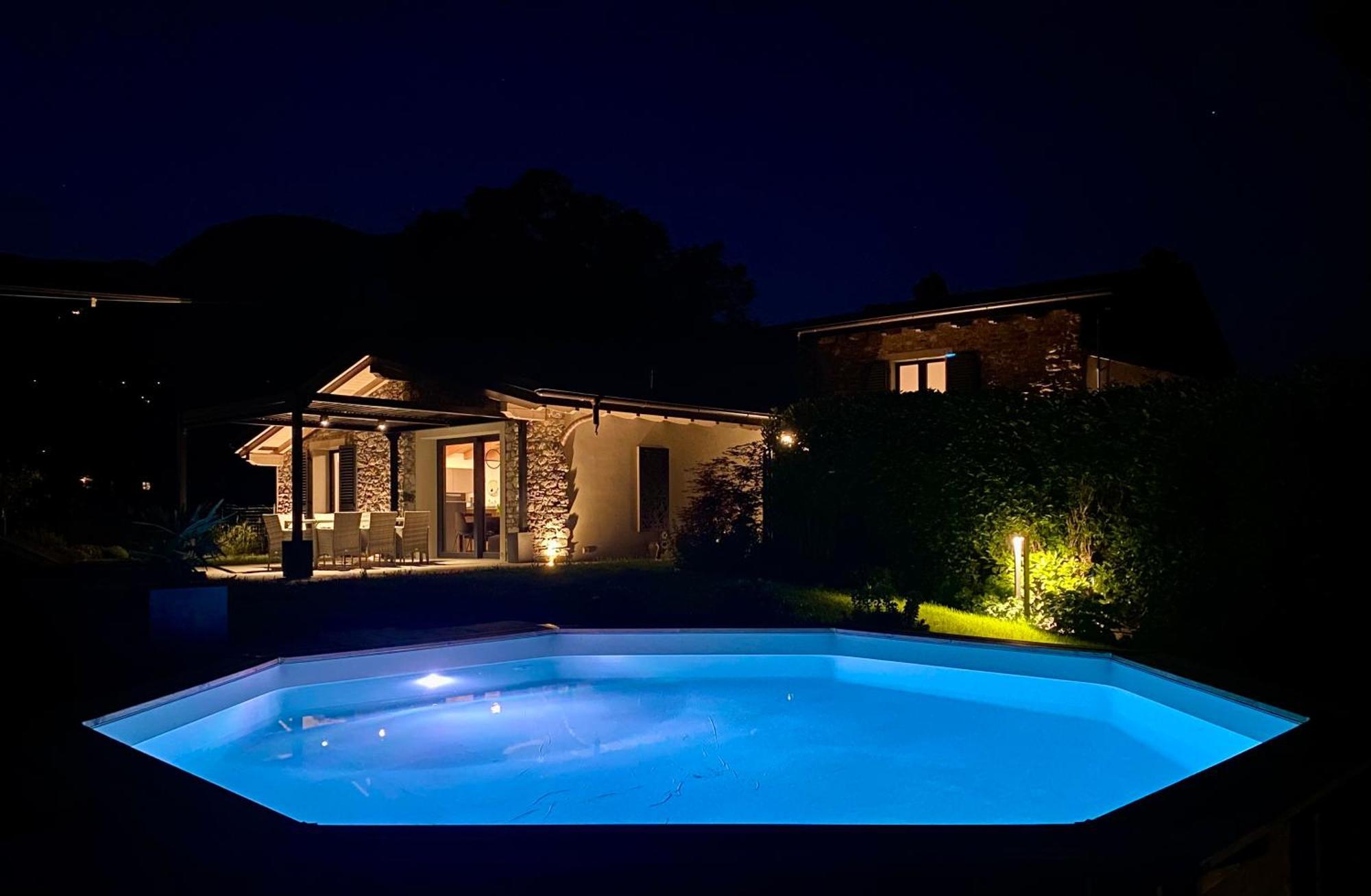 Villa Larius Gravedona Buitenkant foto