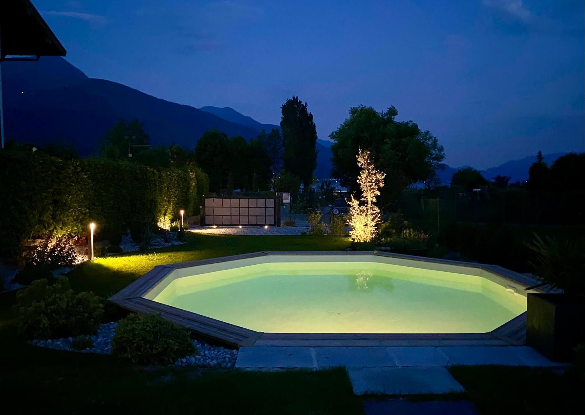 Villa Larius Gravedona Buitenkant foto