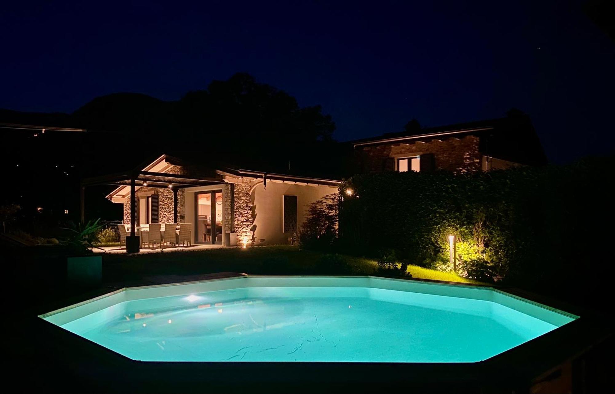 Villa Larius Gravedona Buitenkant foto