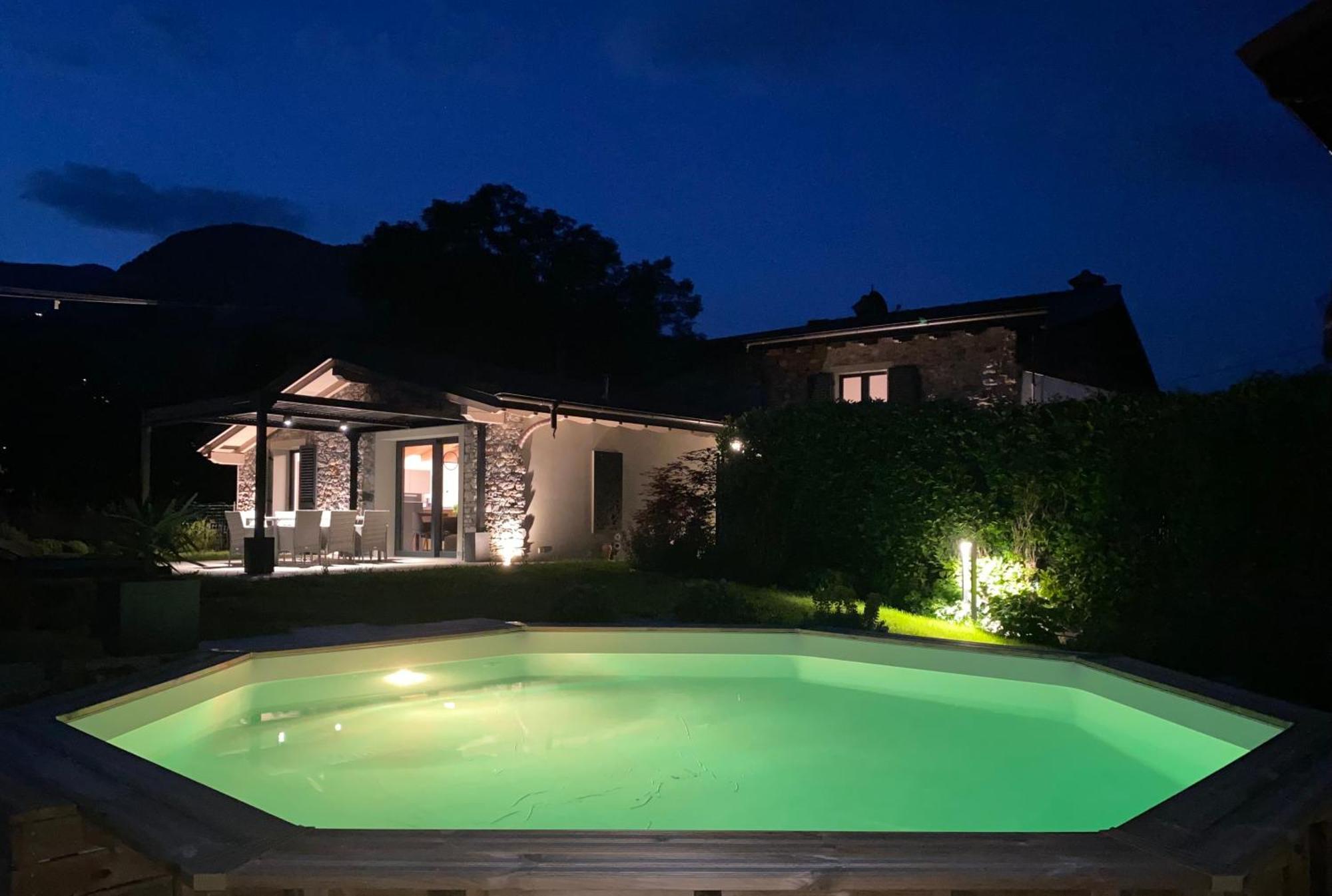 Villa Larius Gravedona Buitenkant foto