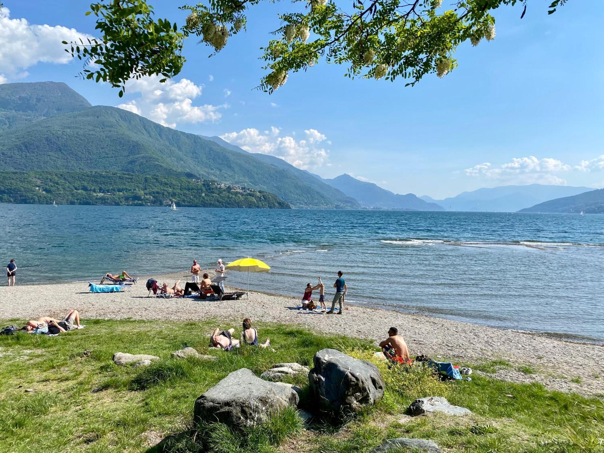 Villa Larius Gravedona Buitenkant foto