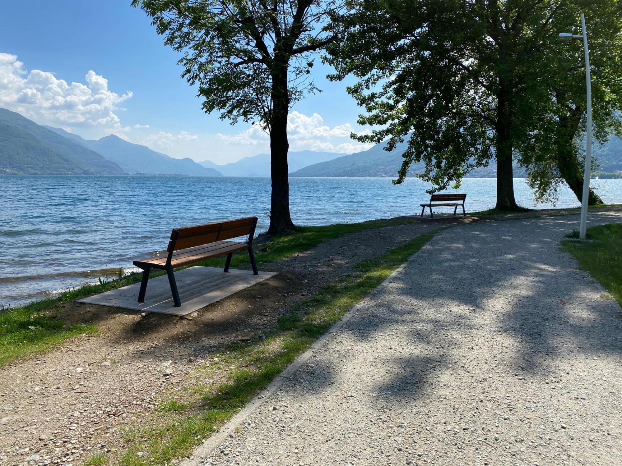 Villa Larius Gravedona Buitenkant foto